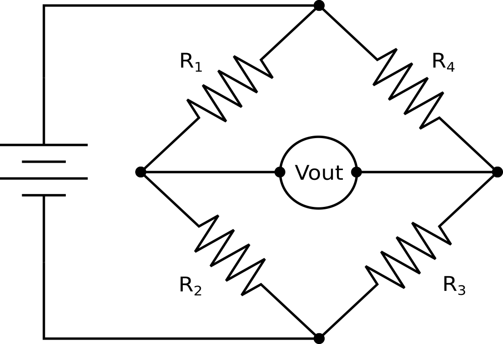 Basic Wheatstone bridge Circuit