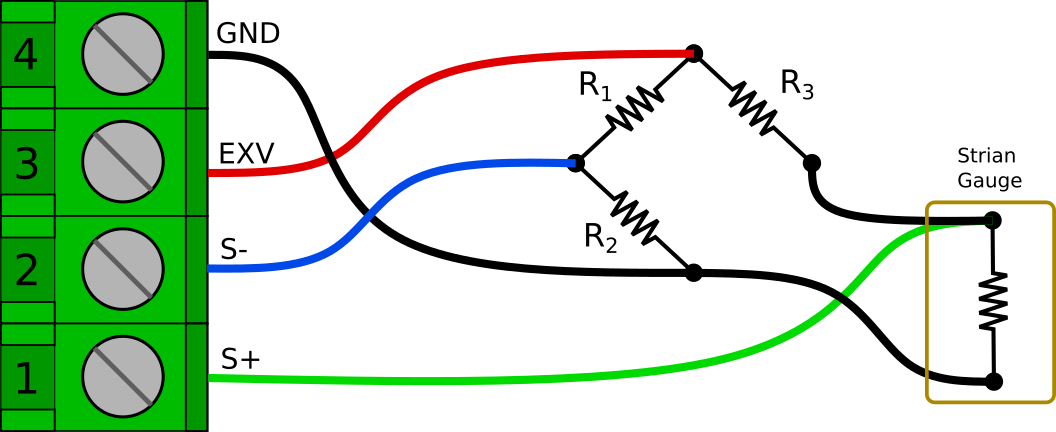 Quarter bridge circuit